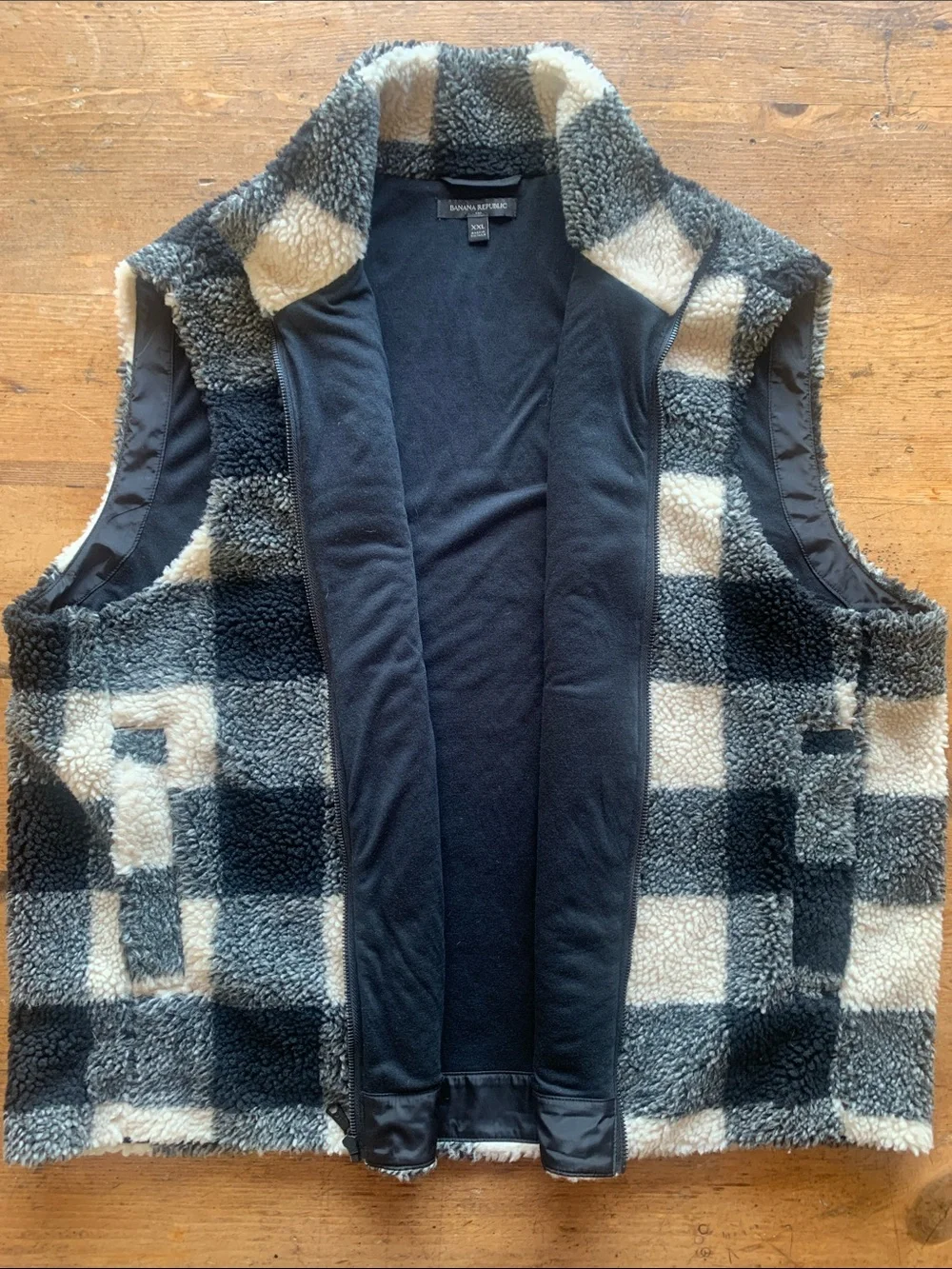 Banana Republic plush sherpa